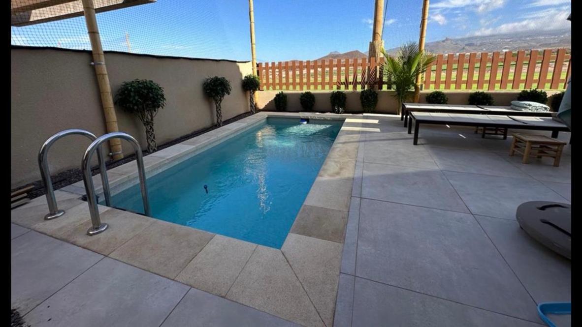 Golf Tenerife South: Mountain View Villa with Heated Pool and Accessible Amenities San Miguel de Abona Exterior photo
